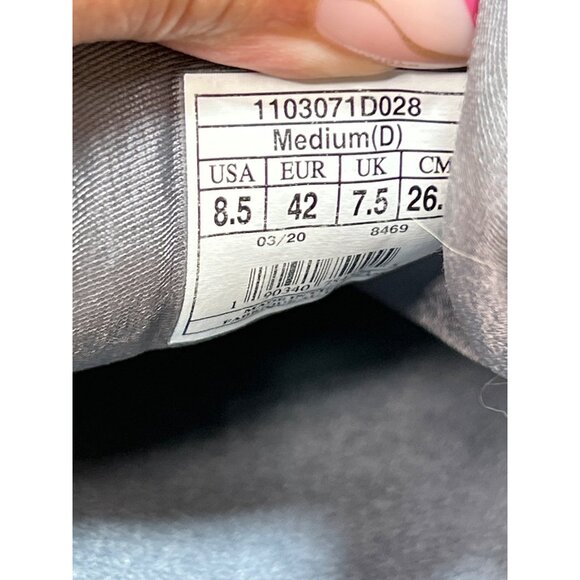 Brooks Mens Adrenaline GTS 20 Running Shoes Size 8.5 Gray Red - Picture 9 of 10